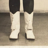 Tasseled Boots, Glasses, and Heart-like Hat, Marvelous 1944 Portrait of a Girl, RPPC