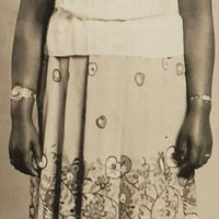 Tasseled Boots, Glasses, and Heart-like Hat, Marvelous 1944 Portrait of a Girl, RPPC