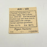 Ethereal Amri-Nal, Indus Valley, Footed Terracotta Bowl, c. 2400 BC