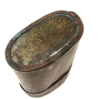 Old Hand Soldered Copper Lidded Case
