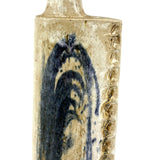 Mid Century Hand-built Studio Pottery Tall Single Stem Vase