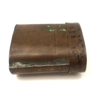 Old Hand Soldered Copper Lidded Case
