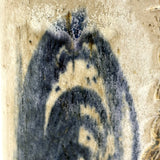 Mid Century Hand-built Studio Pottery Tall Single Stem Vase