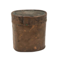 Old Hand Soldered Copper Lidded Case