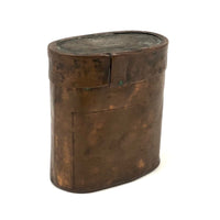 Old Hand Soldered Copper Lidded Case