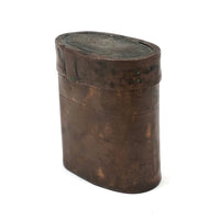 Old Hand Soldered Copper Lidded Case