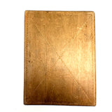To Celia Woods from Aunt Rena, 1862, Vermont: Perfect Condition Carved Out, Chip Carved Blonde Wood Slide Lid Box with Heart