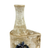 Mid Century Hand-built Studio Pottery Tall Single Stem Vase