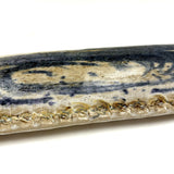 Mid Century Hand-built Studio Pottery Tall Single Stem Vase