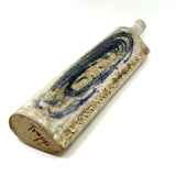 Mid Century Hand-built Studio Pottery Tall Single Stem Vase