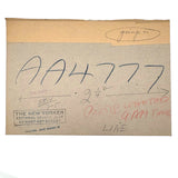 Rowers, Susan Flint 1930s Linocut  Illustration for The New Yorker, with Original Editorial Stamped Cardboard