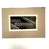 Rowers, Susan Flint 1930s Linocut  Illustration for The New Yorker, with Original Editorial Stamped Cardboard