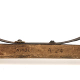 Uncommon Old Sleeve Stretcher with Graceful Lines and Warm Patina