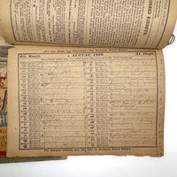 1886 + 1888 Almanacs with Handwritten Daily Diaries