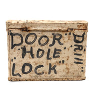 Obsessive "Door Holes Lock Drill " Tin