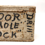 Obsessive "Door Holes Lock Drill " Tin