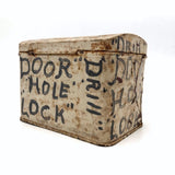 Obsessive "Door Holes Lock Drill " Tin