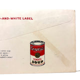 Loaded 1947 Postmarked Campbell's Tomato Soup Cover Addressed to Allen B. Dumont Inc. (with US Army Stamp)