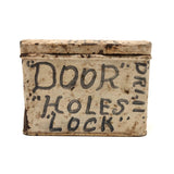 Obsessive "Door Holes Lock Drill " Tin