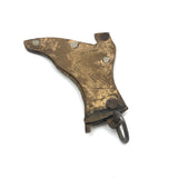 Charming Antique Folk Art Boot Shaped Boot Lacer on Loop