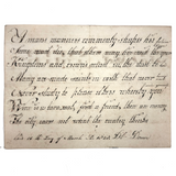 Kingdoms and Crowns Must in the Dust Be Laid, George Smith's Very Excellent 1828 Penmanship Sample, Double-sided
