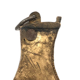 Charming Antique Folk Art Boot Shaped Boot Lacer on Loop