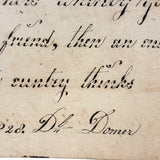 Kingdoms and Crowns Must in the Dust Be Laid, George Smith's Very Excellent 1828 Penmanship Sample, Double-sided