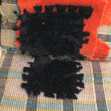 Fantastic 19th Century Very Finely Beaded Green and White Checkerboard Patterned Needlebook/Pinkeep