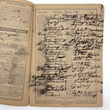 1886 + 1888 Almanacs with Handwritten Daily Diaries