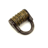 Scarce 18th/19th Century French Five Dial Letter Code Barrel Lock