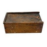 Unusual and Wonderful 19th Century Set of Miniature Geometric Solids in 19th Century Signed Dovetailed Box