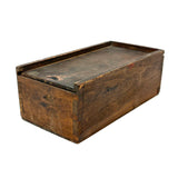 Unusual and Wonderful 19th Century Set of Miniature Geometric Solids in 19th Century Signed Dovetailed Box