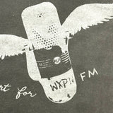 Philip Glass Ensemble, Original Silver on Black Silkscreen Poster, Benefit for WXPN, Philadelphia, 1982