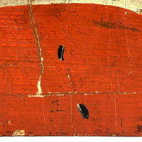 Radiant Old Painted Folk Art Watermelon Slice
