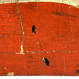 Radiant Old Painted Folk Art Watermelon Slice