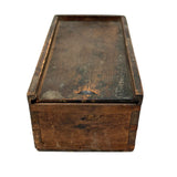 Unusual and Wonderful 19th Century Set of Miniature Geometric Solids in 19th Century Signed Dovetailed Box