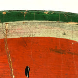 Radiant Old Painted Folk Art Watermelon Slice