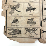 Scarce, Wonderful, Much Worn and Torn 1844 New National Primer with Hand-sewn Repair Everywhere