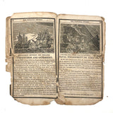 Scarce, Wonderful, Much Worn and Torn 1844 New National Primer with Hand-sewn Repair Everywhere