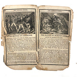 Scarce, Wonderful, Much Worn and Torn 1844 New National Primer with Hand-sewn Repair Everywhere