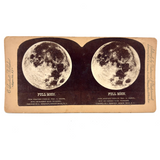 Full Moon, C. Bierstadt / Underwood & Underwood c. 1890 Stereoview