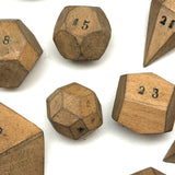 Unusual and Wonderful 19th Century Set of Miniature Geometric Solids in 19th Century Signed Dovetailed Box