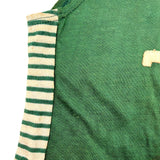 (With A Nod to Jaylen Brown) c. 1930s Green Knit Small Empire Athletic Supply Co. Basketball Jersey with Hand-Sewn No. 7