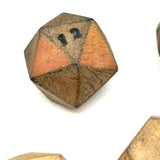 Unusual and Wonderful 19th Century Set of Miniature Geometric Solids in 19th Century Signed Dovetailed Box