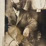 Moody Portrait of Compelling Couple, Antique RPPC