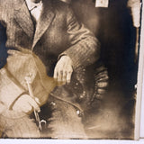 Moody Portrait of Compelling Couple, Antique RPPC