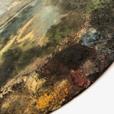 SOLD Wonderful Late 19th/Early 20th C. Painter's Palette with Landscape