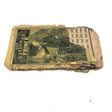 Scarce, Wonderful, Much Worn and Torn 1844 New National Primer with Hand-sewn Repair Everywhere