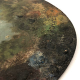 SOLD Wonderful Late 19th/Early 20th C. Painter's Palette with Landscape