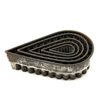Lovely Antique Petal-Shaped Nesting Cutters in Extra Satisfying Tin